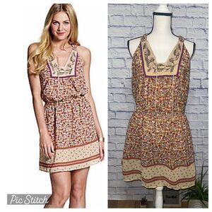 Jessica Simpson Dress Sleeveless BohoChic Tamara